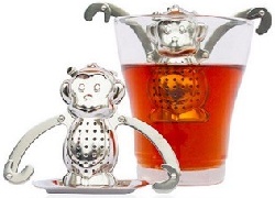 Dunkin Monkey Stainless Tea Infuser