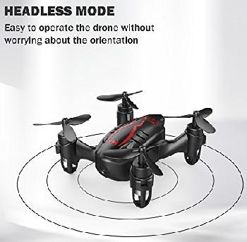 Headless mode is a must for any decent drone.