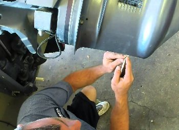Wrenching on a Yamaha Outboard Motor