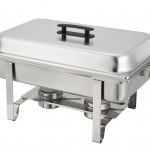 Full size winware 8 qt stainless steel chafer